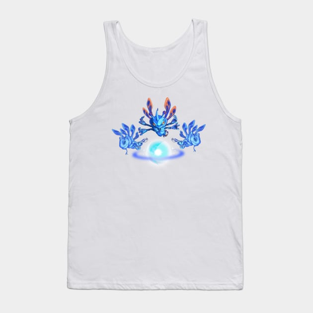 Manta Style Badass Puck Tank Top by Omitsu's Workshop